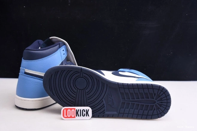 Kick Theory Air Obsidian Retro Jordan 1 OG 555088-140 High 0729